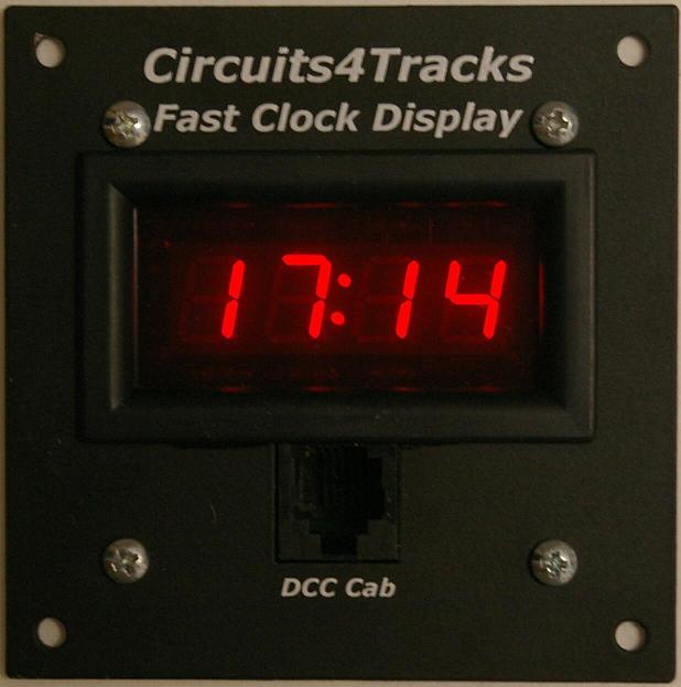 Fast Clock Display Assembled