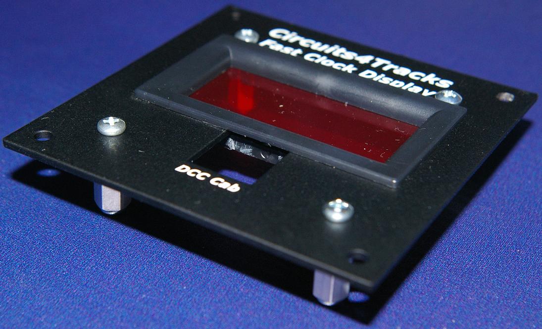 Fast Clock Display Faceplate Hardware