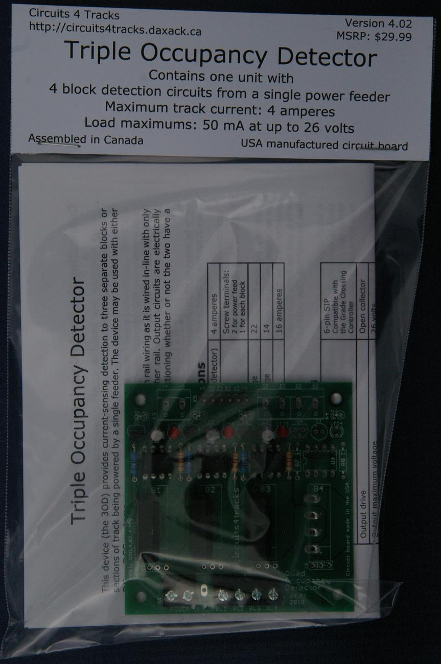 Triple Occupancy Detector Assembled