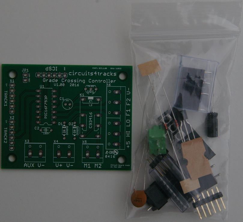Grade Crossing Controller Kit, Stall-Motor
