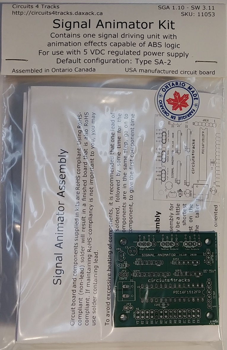 Signal Animator Kit, 5 VDC
