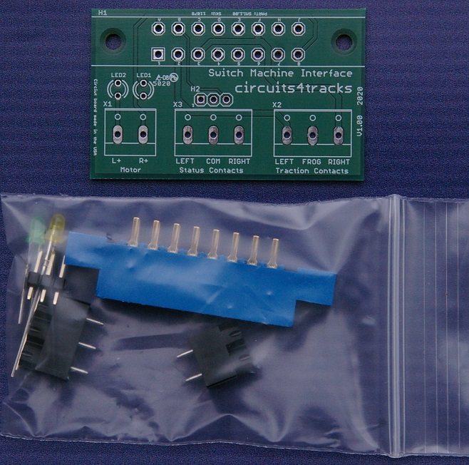 Switch Machine Interface Kit - Header Status