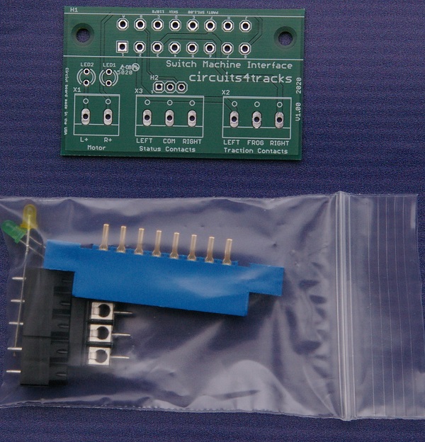 Switch Machine Interface Kit - Terminal Block Status