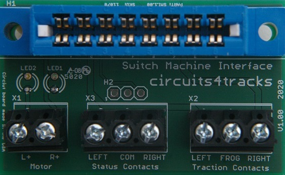 Switch Machine Interface Assembled - Terminal Block Status
