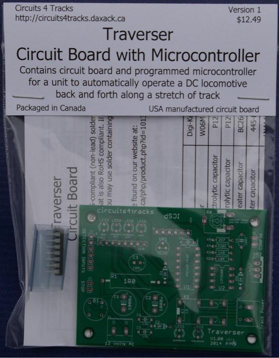 Traverser Circuit Board with Microcontroller